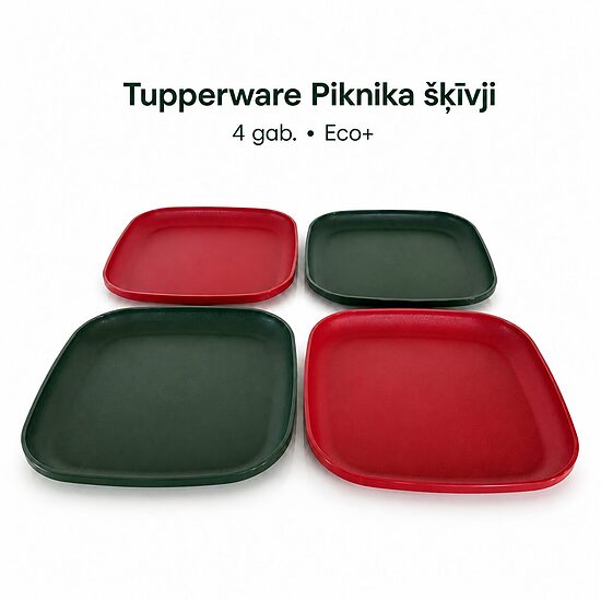 Piknika šķīvji Eco+ (4 gab.)